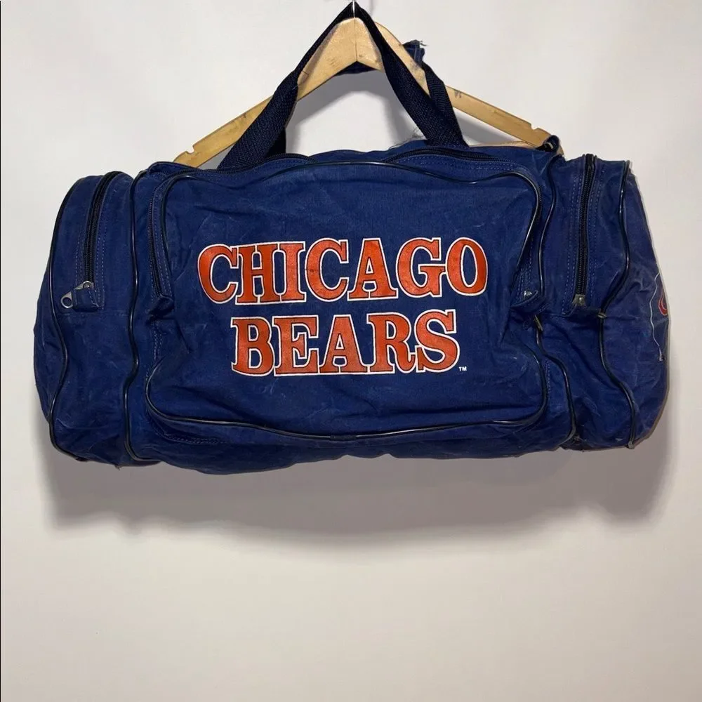 Vintage Chicago bears duffle bag